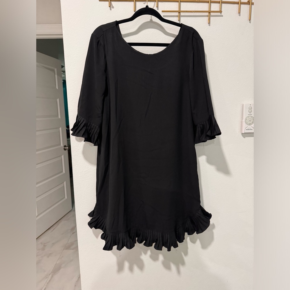 Sabine black mini dress, size large